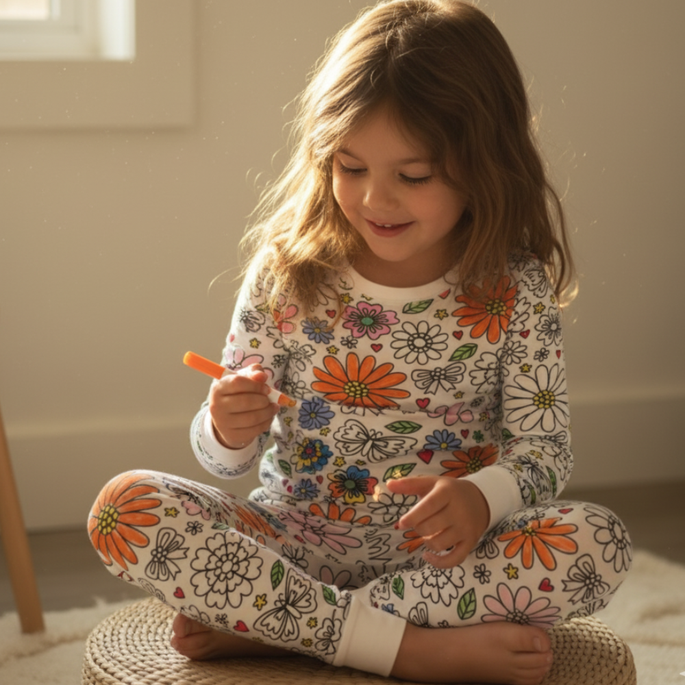 SnuggleSprouts™ Colorable Pajamas