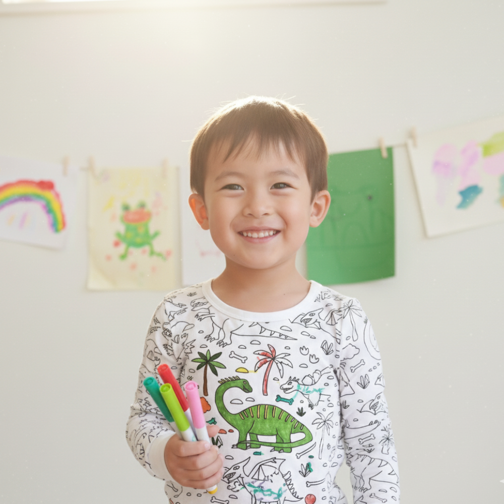 SnuggleSprouts™ Colorable Pajamas