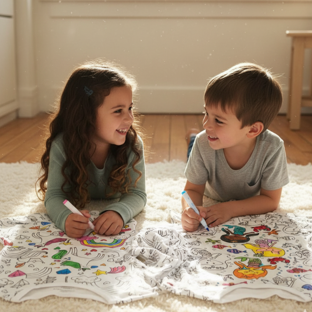 SnuggleSprouts™ Colorable Pajamas